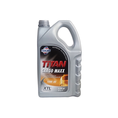 Моторно Масло, 10W-40, FUCHS, TITAN CARGO MAXX XTL, E9/E7/E6/E4, 5 литра